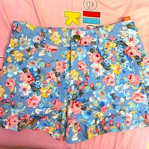 Floral shorts